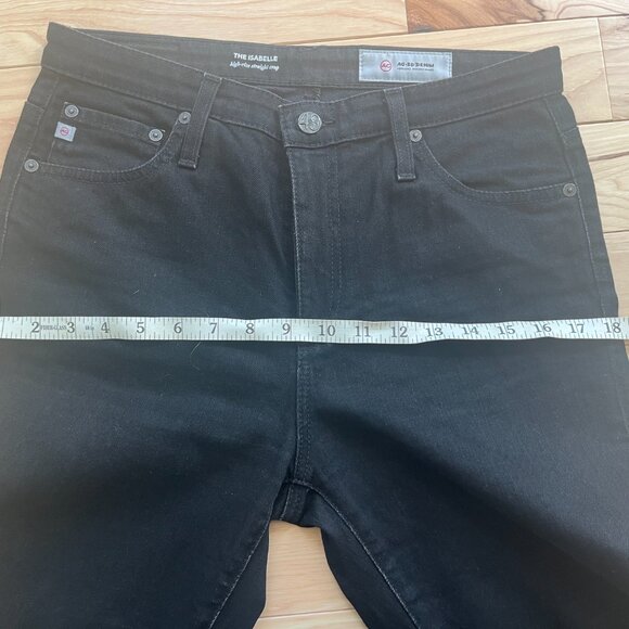 Perfect Spring Denim - The Isabelle High-rise Straight Crop - Picture 4 of 9